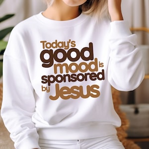 Patrocinado por Jesús PNG SVG,Christian svg png,jesus svg,religioso svg,camisa del versículo de la biblia,sudadera cristiana,camisa cristiana,fe png svg