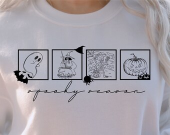 Temporada espeluznante, Halloween svg png, camisa de Halloween png svg, temporada espeluznante png svg, espeluznante svg png, camisa espeluznante svg, descarga digital de Halloween