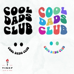 Cool Dads Club PNG,cooles Dads Club Shirt,cooles Dads Club Shirt,Geburtstag Geschenk für Papa,Tshirt Sublimation,lustiges Dad Shirt