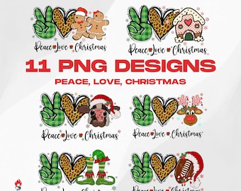 Peace Love Christmas png,christmas shirt png,christmas png,christmas bundle,christmas bundle png,christmas clipart,christmas sublimate