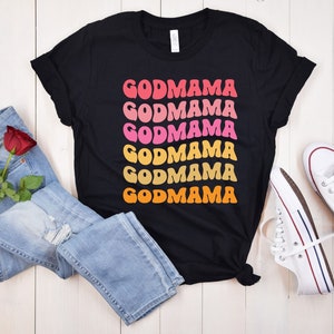 Cute Godmama Gift for Baptism PNG Svg,godmom Gift,gift for Godmother