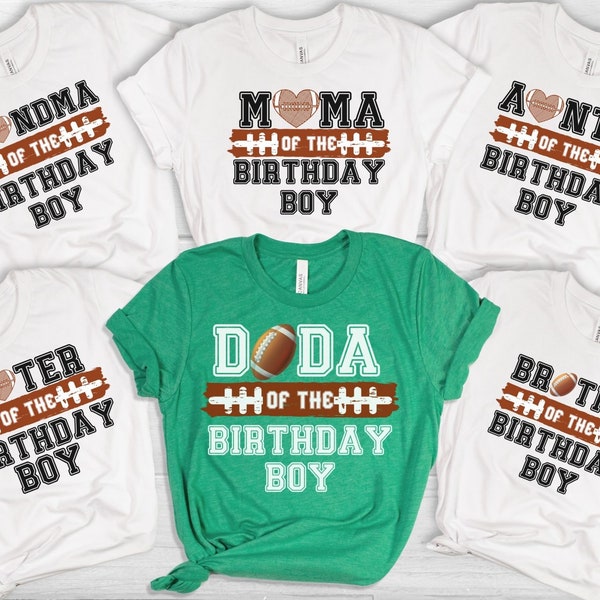 Football birthday,football shirts,american football,football svg,matching family tees,football dad,football mom,football party,football svg