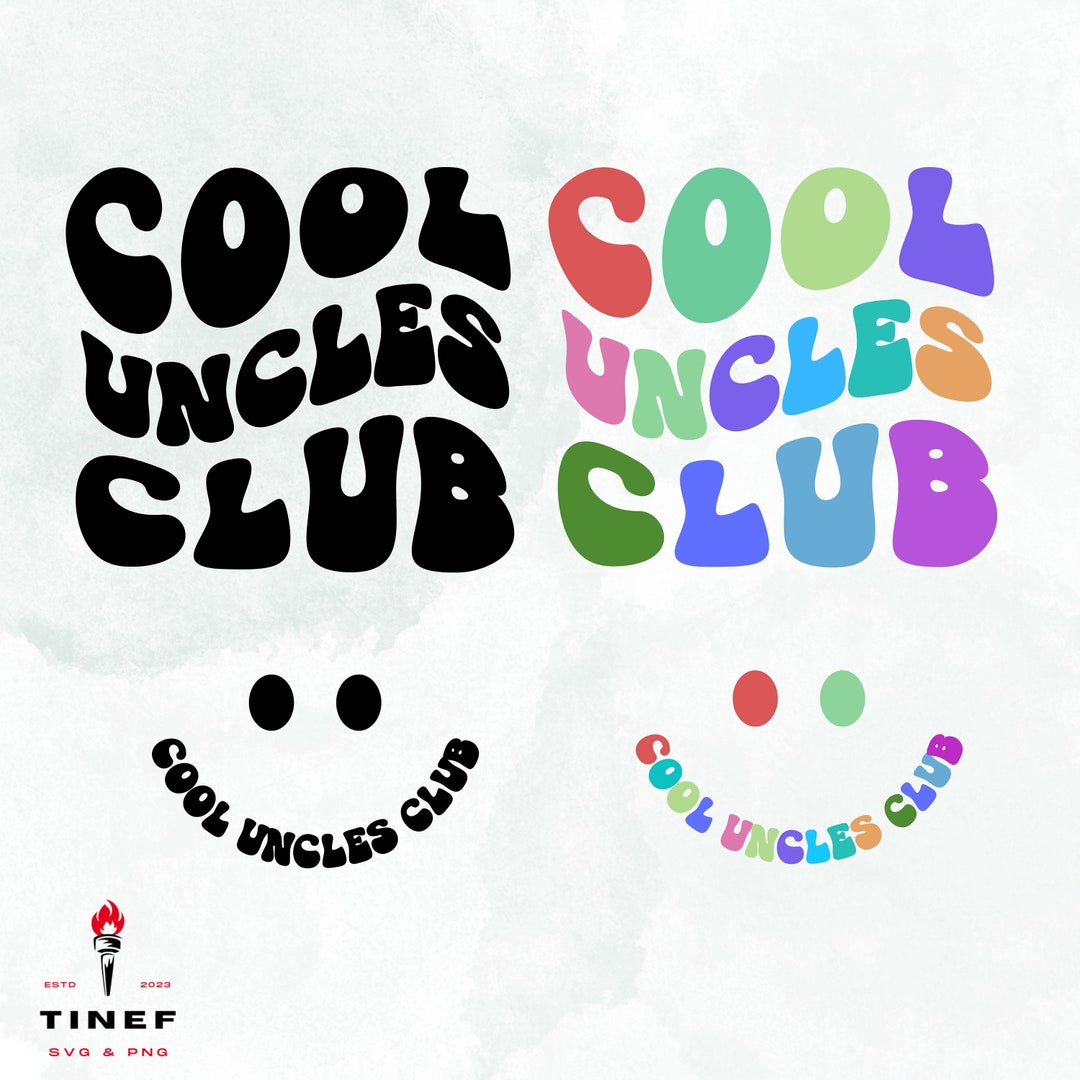 Cool Uncles Club Tee Png,cool Uncle Sweater,funny Uncle Tee,gifts for