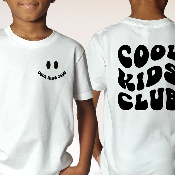 Cool Kids Club SVG PNG,Cool Moms Club,Cool Aunts Club Png Svg,wavy stacked svg,cool kids svg,mother son matching outfits svg,sublimation