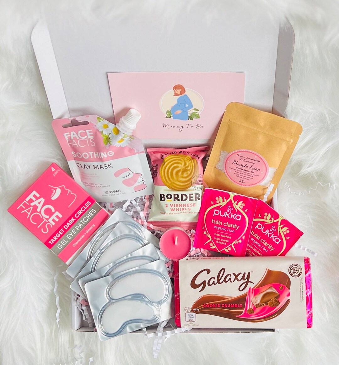 Personalised New Mum to Be Gift for Her Spa Gift Box Pamper Hamper Hug