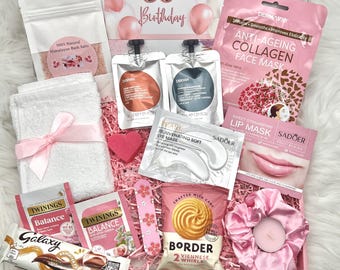 50th Birthday Gift For Women | Pamper Hamper Self Care Spa Box | Birthday Letterbox Gift | Relaxing Wellness Gift Set | Hug in a Box