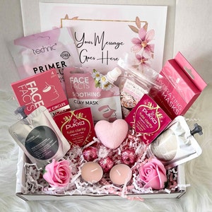 New Mum Hamper Pamper Gift Box for Mum to Be Hamper Spa Pamper Set Mom Presents Gift Self Care Gift Box for Women Thinking of You Relaxation