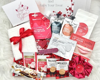 Pamper Hamper | Letterbox Gift for Her | Spa Self Care Package | Birthday Gift Box | Relaxation Gift | Friend Present | Personalised Giftbox