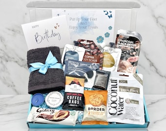 Dad Birthday Gift | Birthday Gift for Dad | Pamper Hamper for Men | Self Care Gift Box for Him | Relaxation Gift for Dad Present Idea