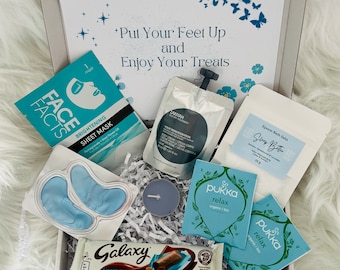 Personalised Teacher Gift Thank You Teacher Pamper Gift Box Self Care Package Thinking of You Pick Me Up Letterbox Gift Set
