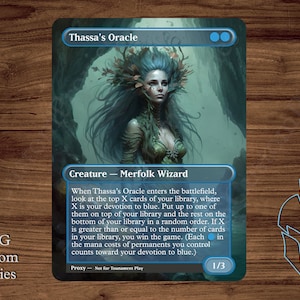 Thassa's Oracle - Magic Playtest Proxy - Fullart
