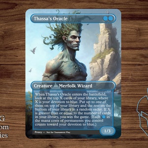 Thassa's Oracle - Magic Playtest Proxy - Fullart