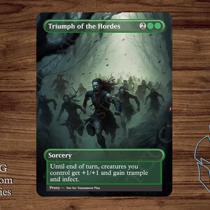 Triumph of the Hordes - Magic Playtest Proxy - Fullart