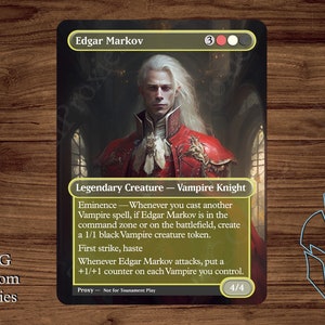 Edgar Markov - Magic Playtest Proxy - Fullart