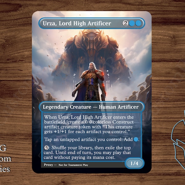 Urza Lord High Artificer Proxy - Etsy