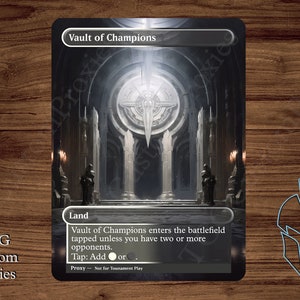 Vault of Champions – Magic Playtest Proxy – Fullart