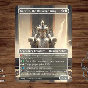 Kenrith, il Re Ritornato - Magic Playtest Proxy - Fullart