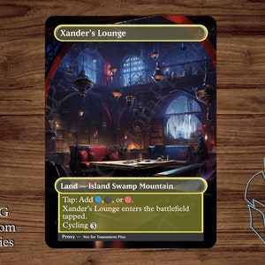 Xander's Lounge - Magic Playtest Proxy - Fullart