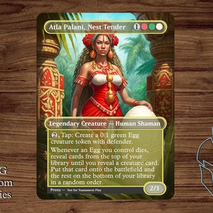 Atla Palani, Nest Tender - Magic Playtest Proxy - Fullart