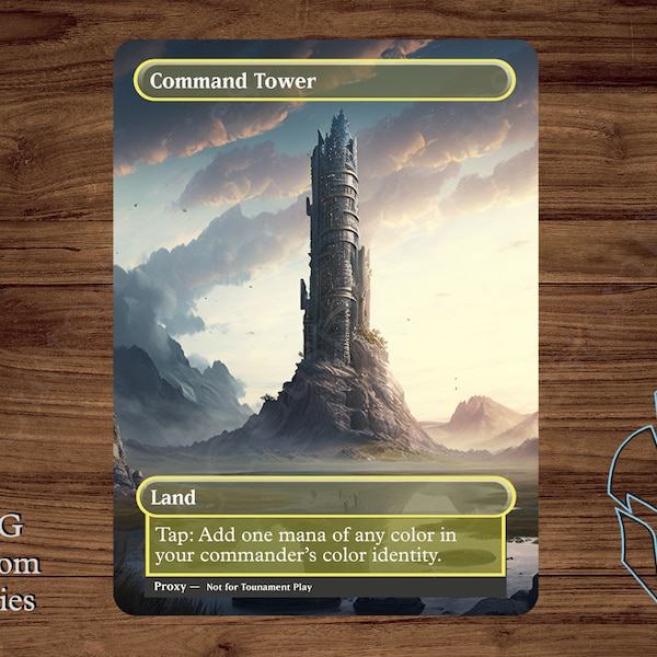 Command Tower - Magic Playtest Proxy - Fullart