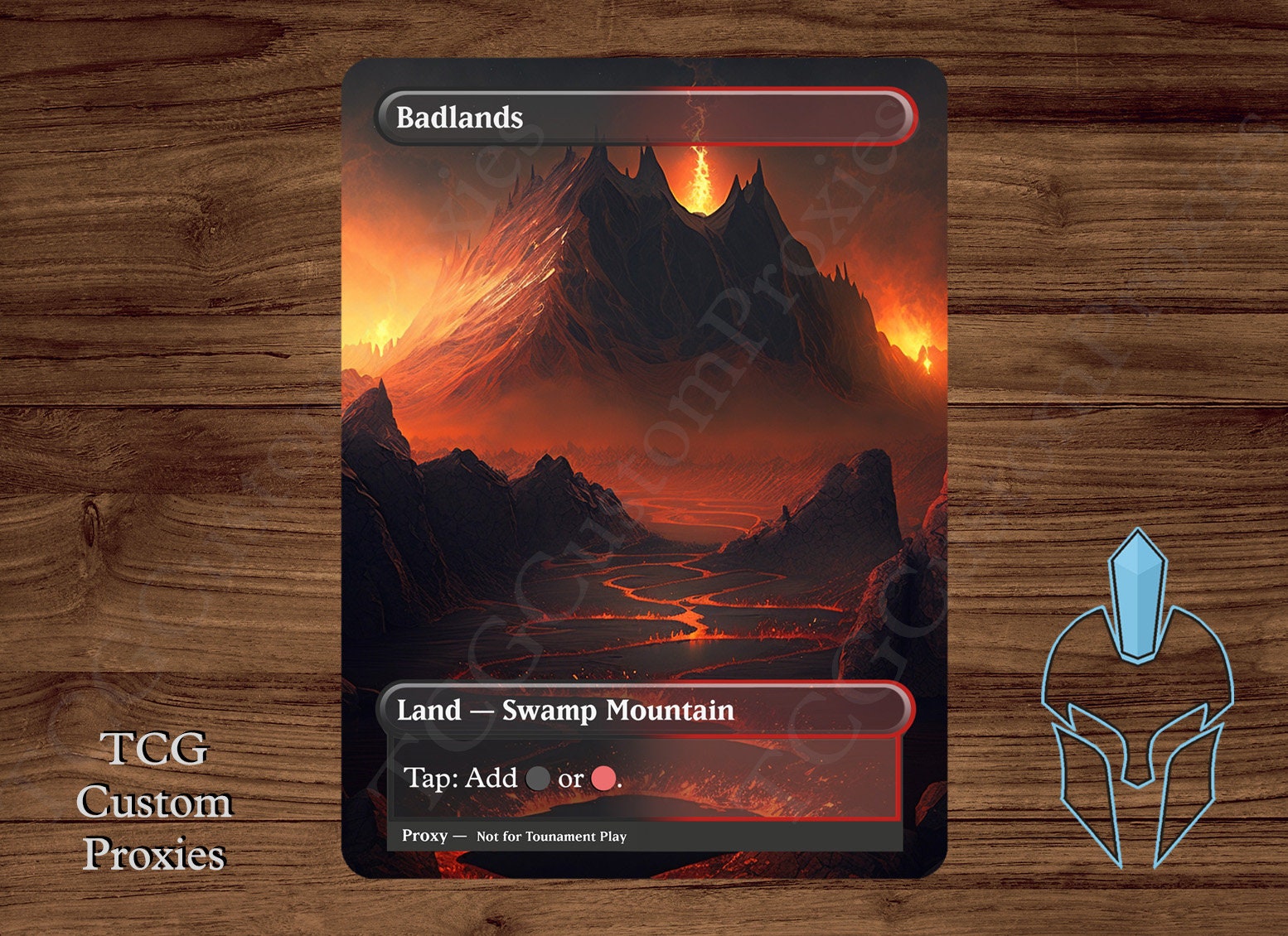 Badlands Magic Playtest Proxy Fullart - Etsy Canada