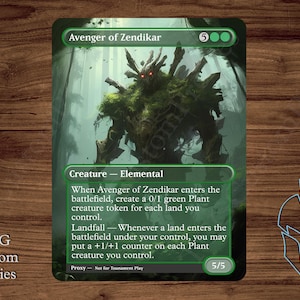 Avenger of Zendikar - Magic Playtest Proxy - Fullart