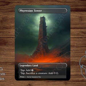 Phyrexian Tower - Magic Playtest Proxy - Fullart
