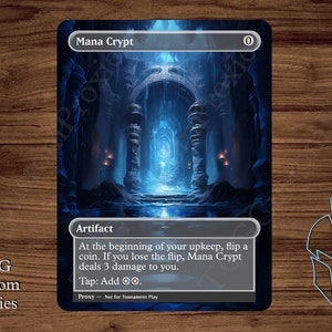 Mana Crypt - Magic Playtest Proxy - Fullart