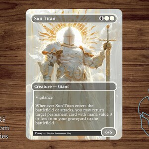 Sun Titan - Magic Playtest Proxy - Fullart