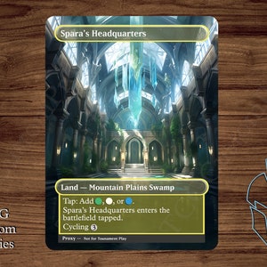 Spara's Headquarters - Magic Playtest Proxy - Fullart