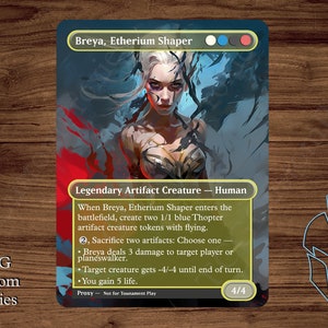 Breya, Etherium Shaper - Magic Playtest Proxy - Fullart