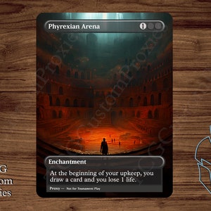 Phyrexian Arena - Magic Playtest Proxy - Fullart