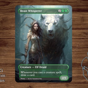 Beast Whisperer - Magic Playtest Proxy - Fullart