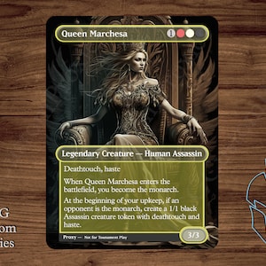 Queen Marchesa - Magic Playtest Proxy - Fullart
