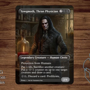 Yawgmoth, Thran Physician - Magic Playtest Proxy - Fullart