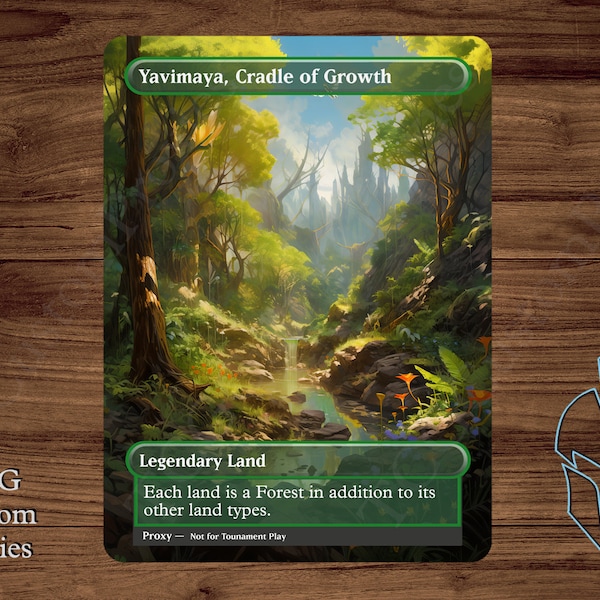 Yavimaya, Cradle of Growth - Magic Playtest Proxy - Fullart