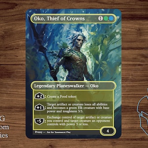 Oko, Thief of Crowns - Magic Playtest Proxy - Fullart