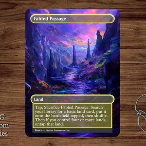 Fabled Passage – Magic Playtest Proxy – Fullart
