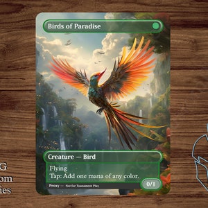 Birds of Paradise - Magic Playtest Proxy - Fullart