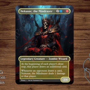 Nekusar, the Mindrazer - Magic Playtest Proxy - Fullart