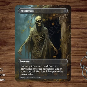 Reanimate - Magic Playtest Proxy - Fullart