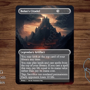 Bolas's Citadel - Magic Playtest Proxy - Fullart