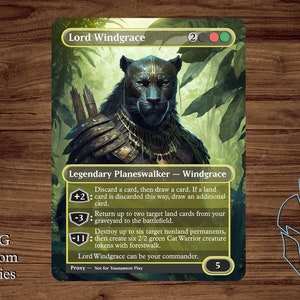 Lord Windgrace - Magic Playtest Proxy - Fullart
