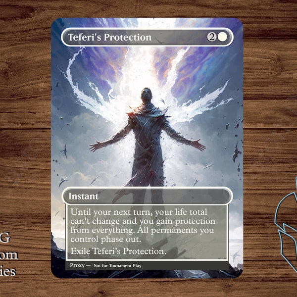 Teferi's Protection - Magic Playtest proxy - Fullart