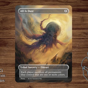 All Is Dust - Magic Playtest Proxy - Fullart