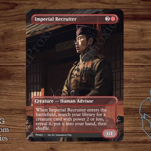 Imperial Recruiter - Magic Playtest Proxy - Fullart