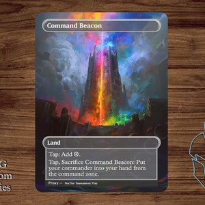 Command Beacon - Magic Playtest Proxy - Fullart