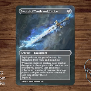 Sword of Truth and Justice - Magic Playtest Proxy - Fullart
