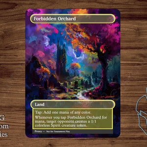 Forbidden Orchard - Magic Playtest Proxy - Fullart