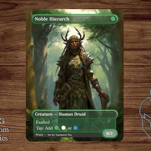 Noble Hierarch - Magic Playtest Proxy - Fullart